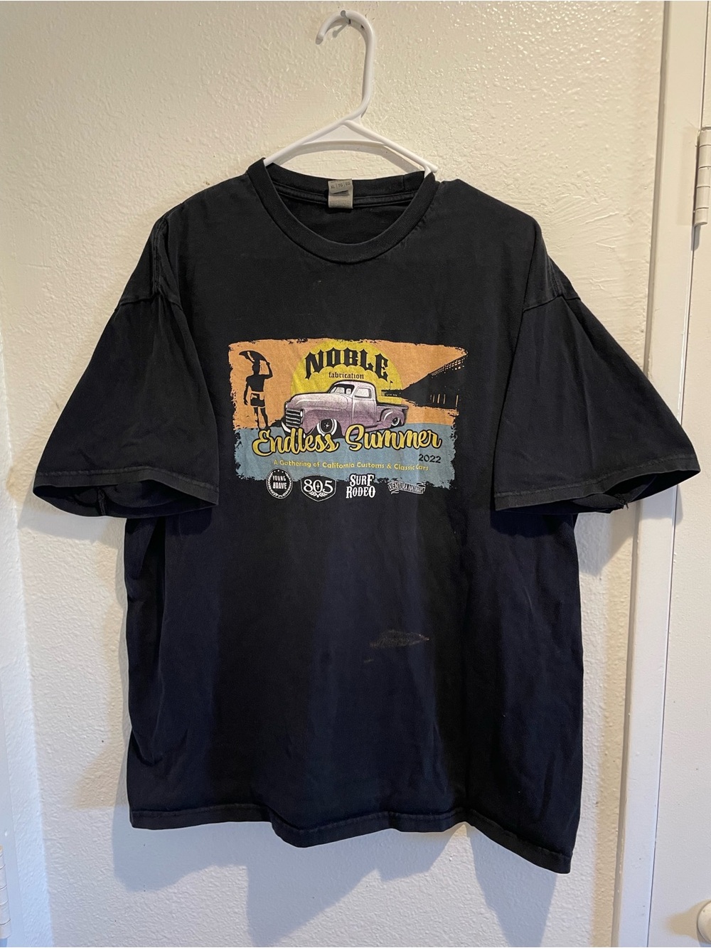 🔥 805 Beer x Surf Rodeo x Noble Fab Truck Graphic Tee XL 🏄‍♂️